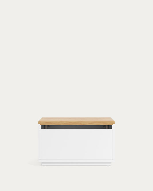 Abilen oak veneerc hest of drawers 60 x 40 cm FSC 100%
