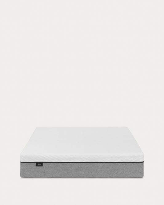 Eva viscoelastic mattress with removable cover 150 x 190 cm