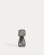 Reiba green metal solar table lamp