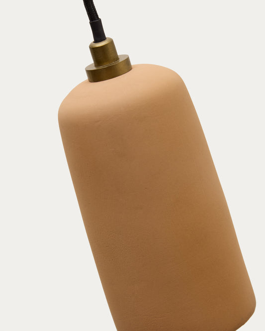 Madsen terracotta ceiling lamp Ø8cm