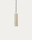Andia aluminium ceiling lamp with beige painted finish