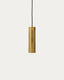 Andia aluminium ceiling lamp with gold painted finish