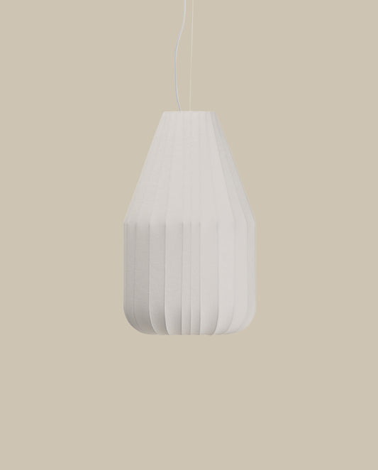 Somar ceiling lamp made with synthetic fibres and steel rods Ø30cm