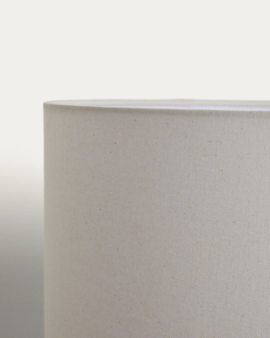 Niani ceiling lamp shade in ivory-coloured cotton Ø45cm