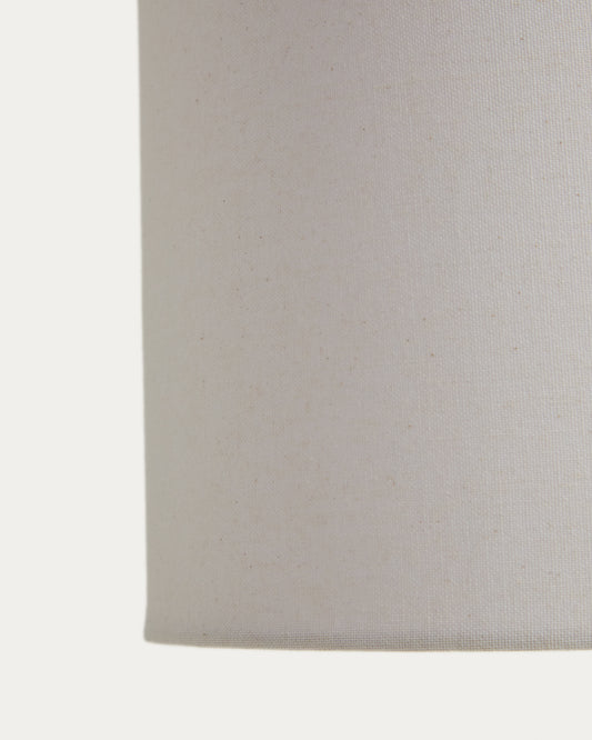 Niani ceiling lamp shade in ivory-coloured cotton Ø30cm