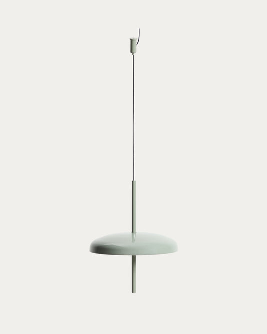 Porte light green aluminium portable ceiling lamp Ø 16 cm