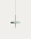 Porte light green aluminium portable ceiling lamp Ø 16 cm
