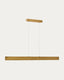 Boadella aluminium ceiling lamp with gold painted finish