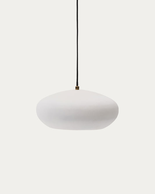 Inda metal ceiling lamp in a white finish, Ø 30 cm