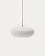 Inda metal ceiling lamp in a white finish, Ø 30 cm