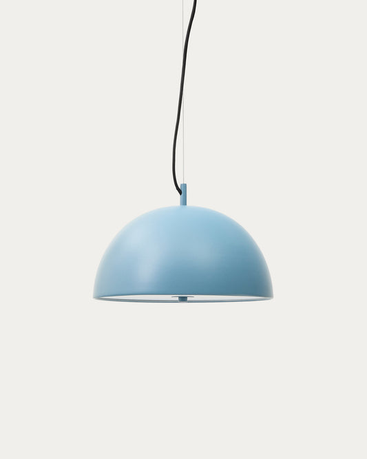 Catlar metal ceiling lamp in a blue painted finish Ø 40 cm