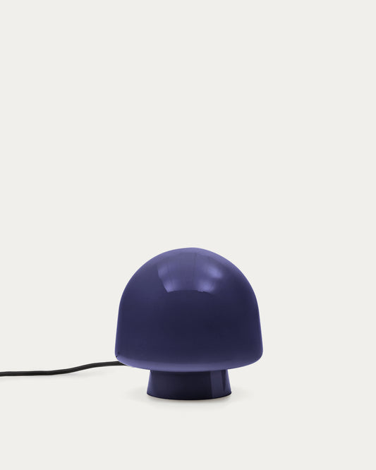 Reig blue glass table lamp