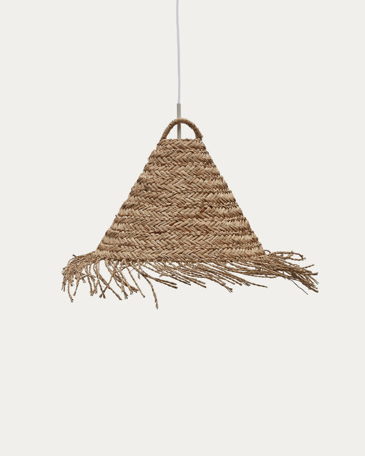Fonteta natural fiber ceiling lamp in a natural finish, Ø 40 cm