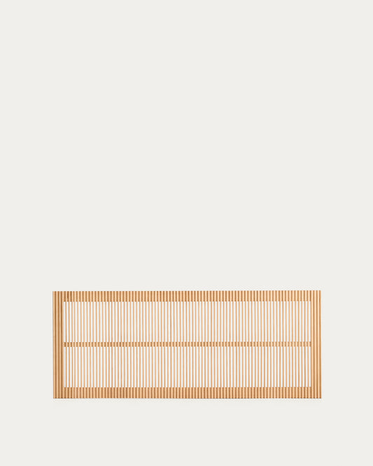 Beyla solid ash wood headboard for a bed up to 160 cm FSC 100%