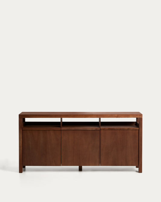 Norani sideboard in solid acacia wood and acacia veneer 180 x 85 cm