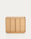 Onix sideboard with an oak veneer in a natural tone finish, 100 x 80 cm FSC Mix Credit