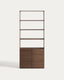 Visala walnut-veneer shelf 90 x 209 cm FSC 100%