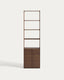 Visala walnut-veneer shelf 60 x 209 cm FSC 100%