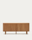 Mailen 2 door sideboard in ash veneer with a natural finish 180 x 75 cm