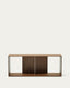 Litto large shelf module in walnut veneer, 101 x 38 cm