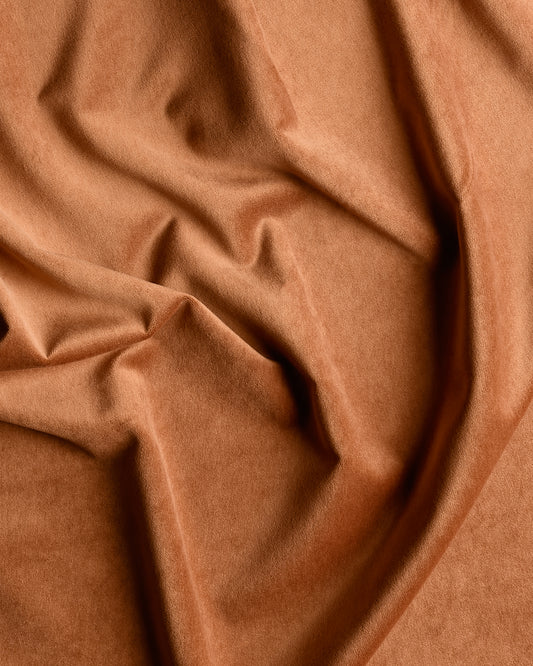 Zafor terracotta fabric sample ZF59 10 x 15cm