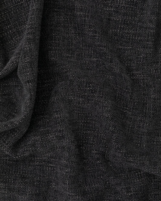Saima Black Fabric Swatch 10 x 15 cm
