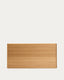 Norlen headboard in oak veneer with natural finish and LED light for a bed up to 180 cm FSC Mix Credit