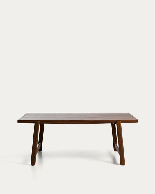 Itani outdoor table in solid acacia wood 200 x 100cm FSC 100%