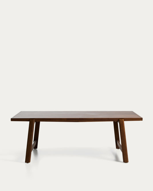 Itani outdoor table in solid acacia wood 240 x 100cm FSC 100%