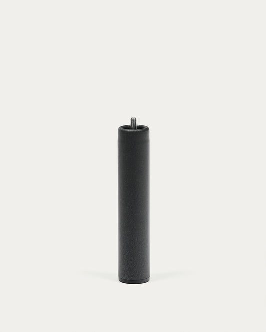 Lyx bed frame leg in anthracite grey metal