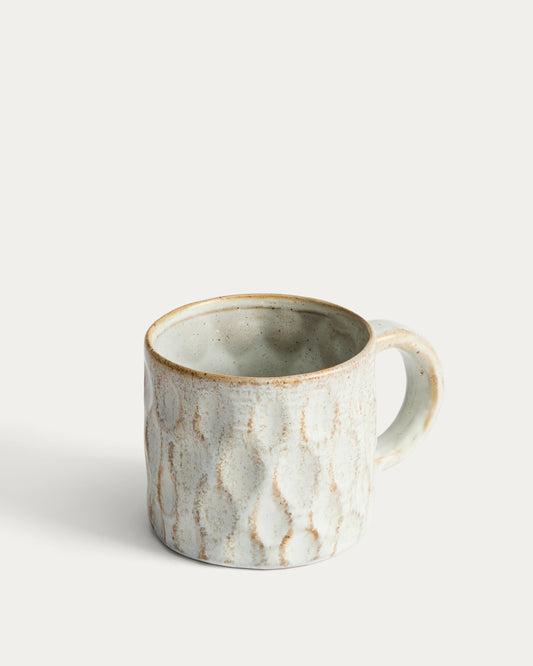 Alenia mug in brown ceramic