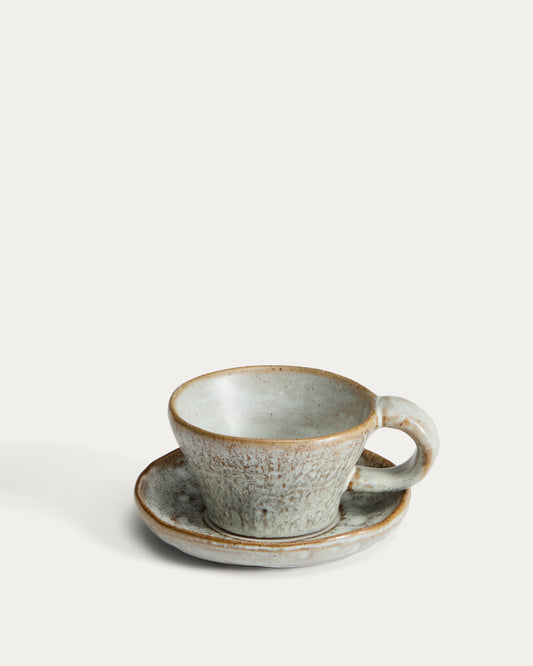 Alenia mug in grey ceramic