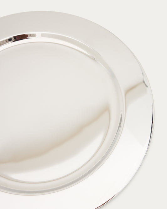 Nirela set of 2 stainless steel underplates