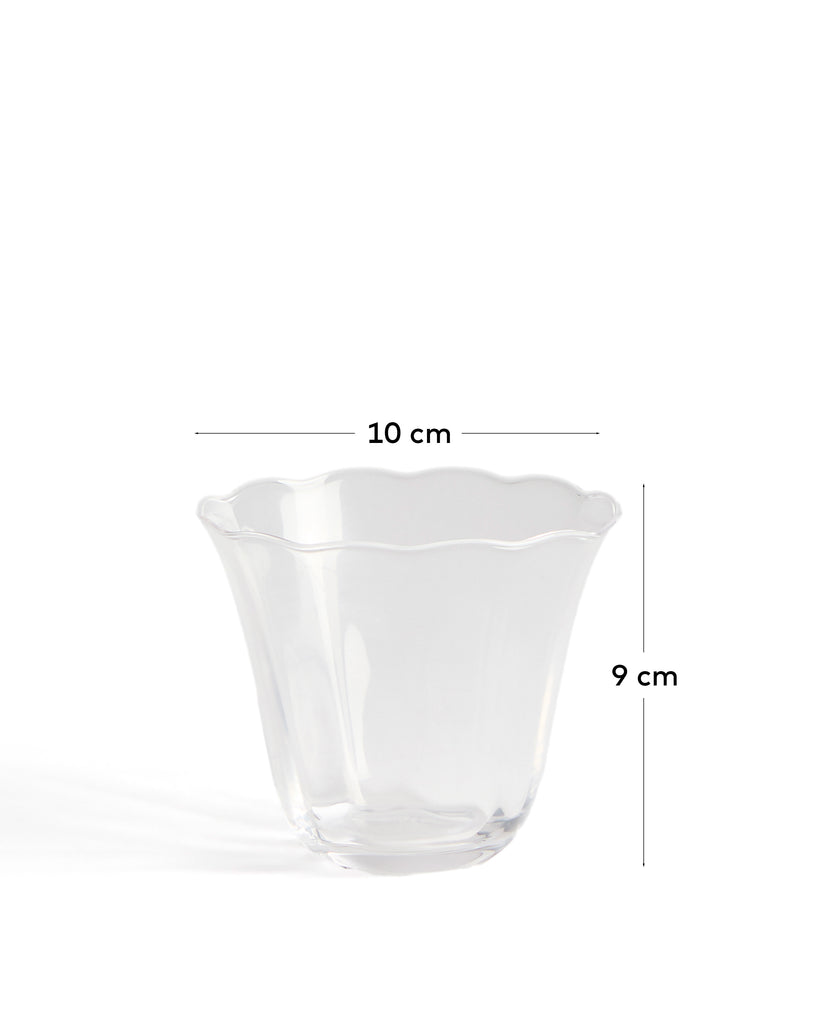 Neia clear glass cup, 23 cl
