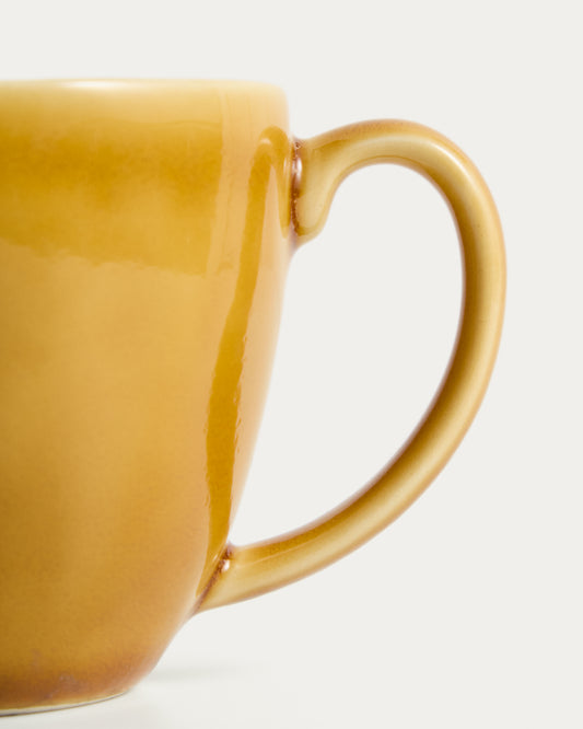 Selune yellow ceramic mug