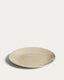 Aderno ivory ceramic plate