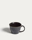 Aderno dark brown ceramic mug