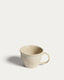 Aderno ivory ceramic mug