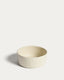 Daner ecru ceramic bowl