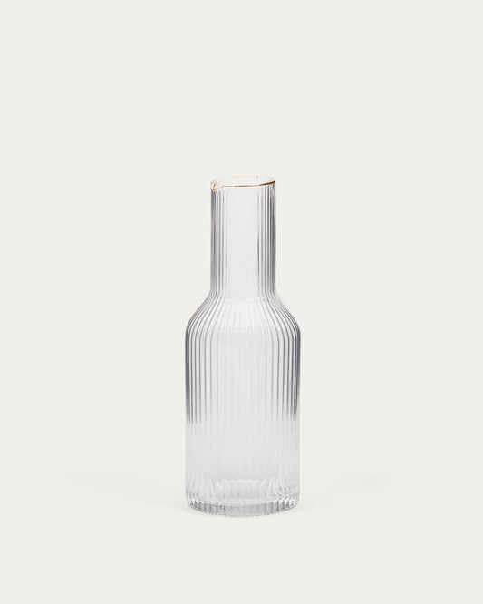 Ayan transparent glass jug, 115 cl