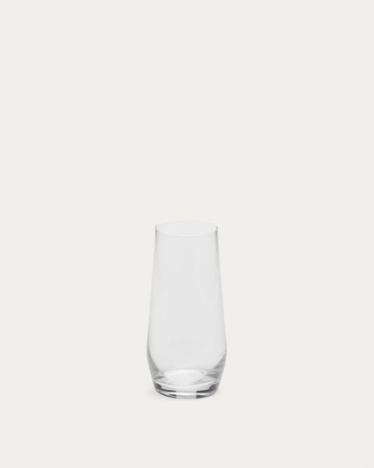 Kiro tall transparent glass cup, 55 cl
