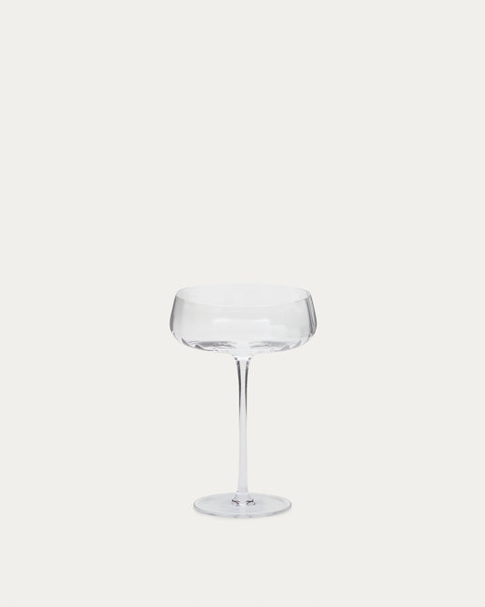 Mimba champagne flute in transparent glass, 25 cl