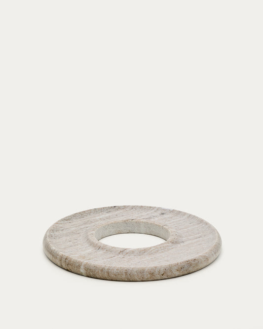 Morel beige marble serving tray