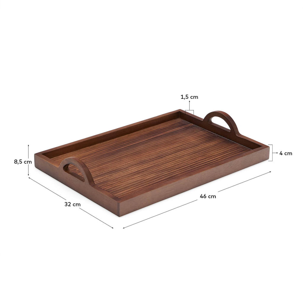Rommu tray made of acacia wood FSC 100%