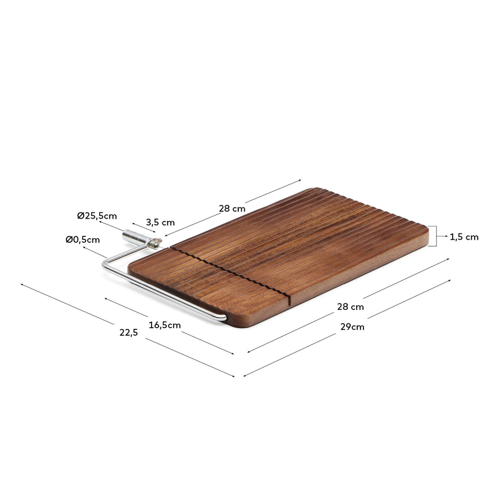 Rommu cheese cutting board made of acacia wood FSC 100%