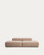Blok brown chenille 3-seater sofa 290cm FSC Mix Credit