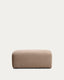 Blok brown chenille end pouffe 60x104cm FSC Mix Credit