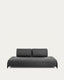 Module 3 seaters Compo dark grey 232 cm
