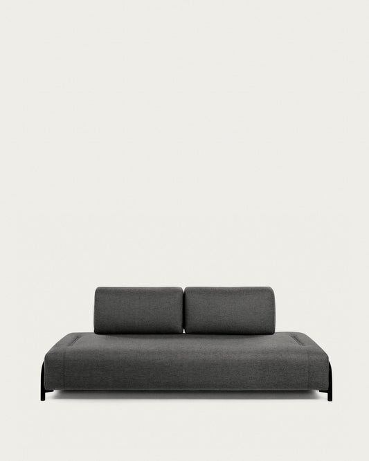 Module 3 seaters Compo dark grey 232 cm