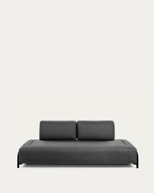Module 3 seaters Compo dark grey 232 cm